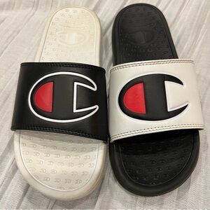 Champion Slides!! Size 5y/ Women’s 6.5